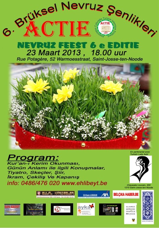 ACTIE'NİN NEVRUZ KUTLAMASI BUGÜN UNUTMAYIN!...