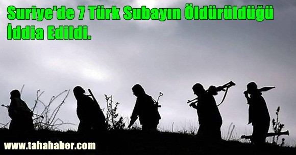 Suriye’de 7 Türk Subay Öldürüldü