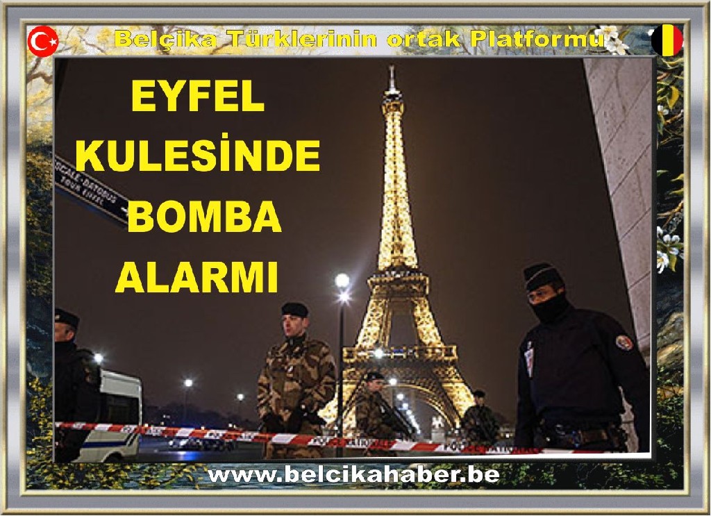 Eyfel Kulesi'nde bomba alarmı   