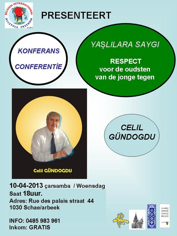 BİAF'DAN 'YAŞLILARA SAYGI' SEMİNERİ' KONUŞMACISI GÜNDOĞDU OLACAK