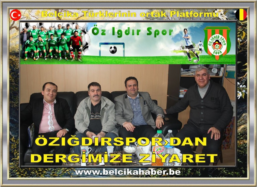 ÖZIĞDIR SPOR TOPLANTISI BUGÜN DENHAAG'DA YAPILIYOR