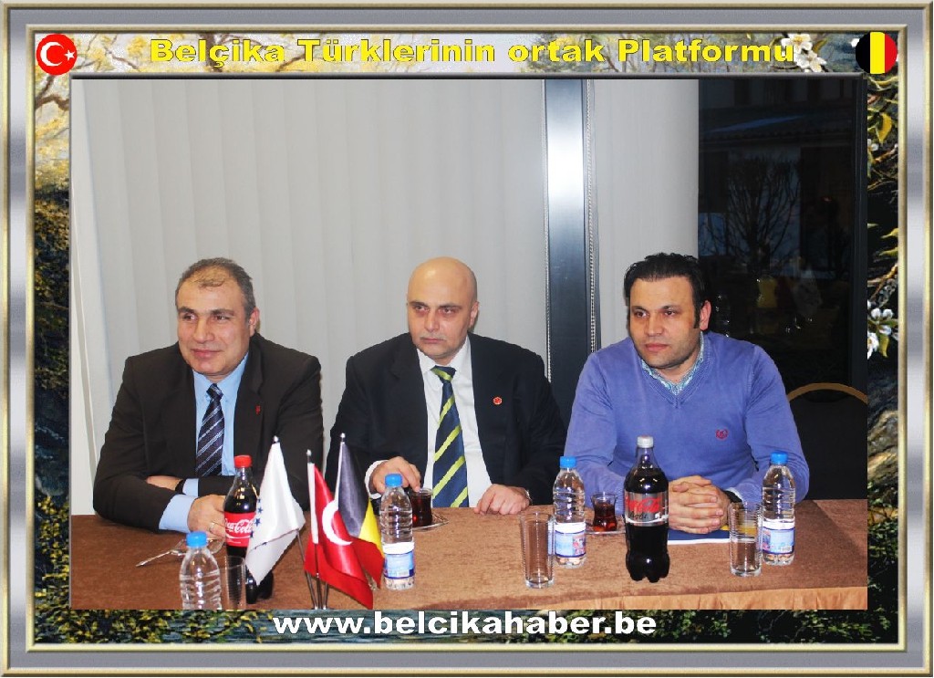 TÜMSİAD Belçika Bakan Faruk ÇELİK 'i ağırladı