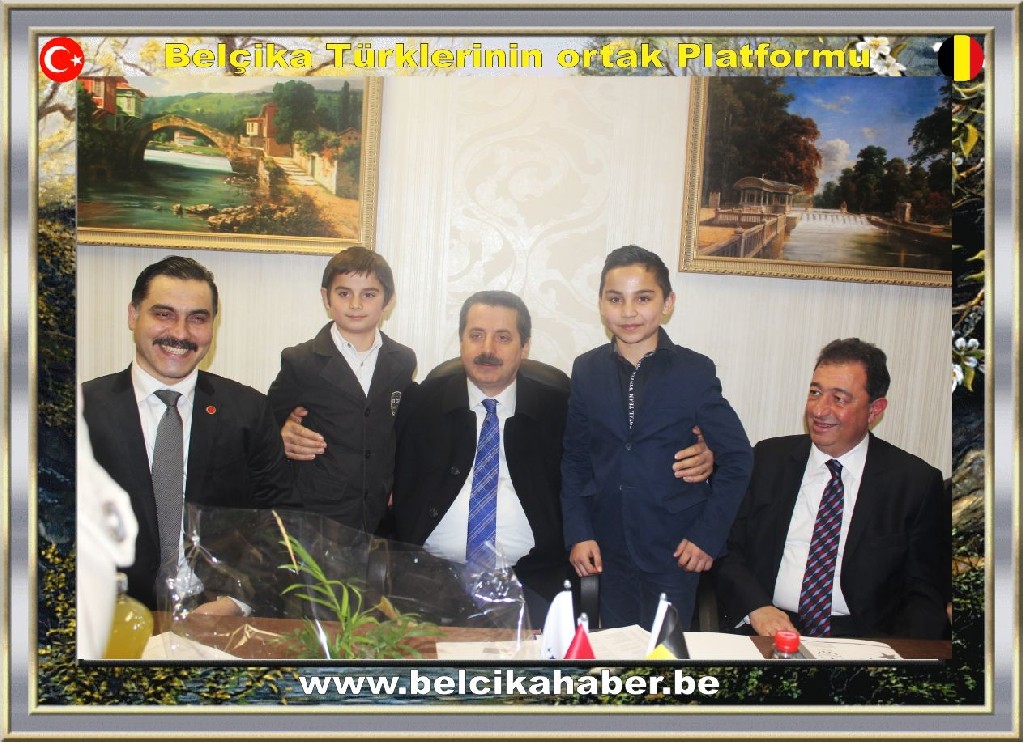 TÜMSİAD Belçika Bakan Faruk ÇELİK 'i ağırladı