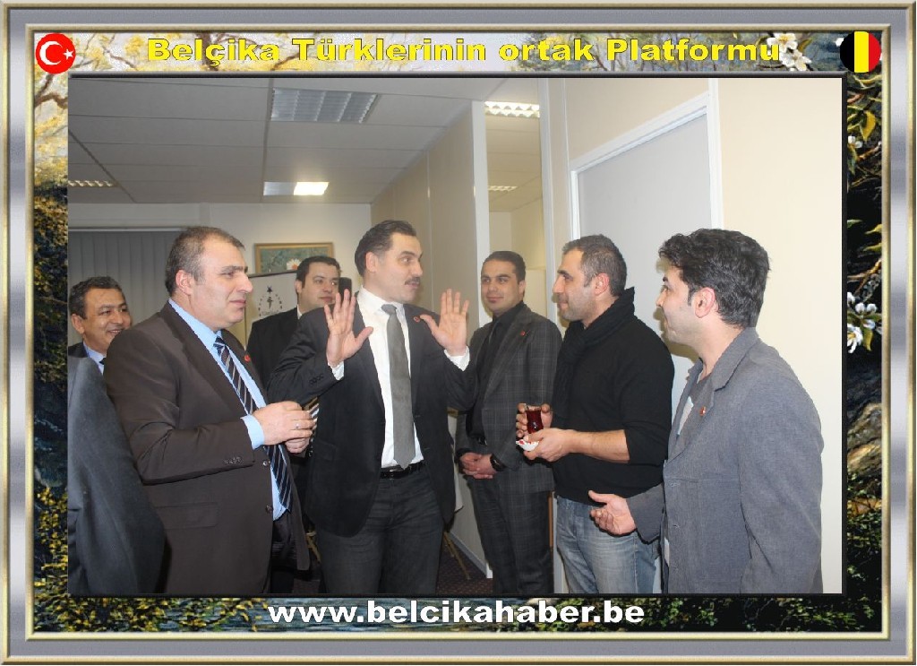 TÜMSİAD Belçika Bakan Faruk ÇELİK 'i ağırladı