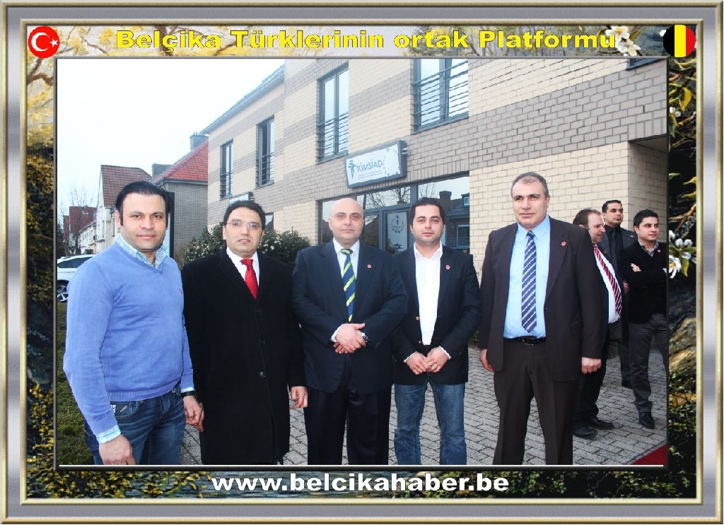 TÜMSİAD Belçika Bakan Faruk ÇELİK 'i ağırladı
