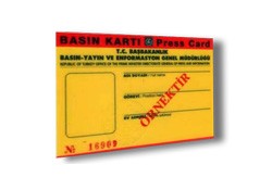YENİ SARI BASIN KARTI BEĞENİLMEDİ