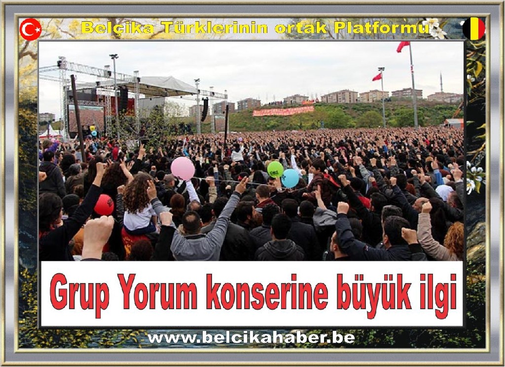 Grup Yorum konserine büyük ilgi