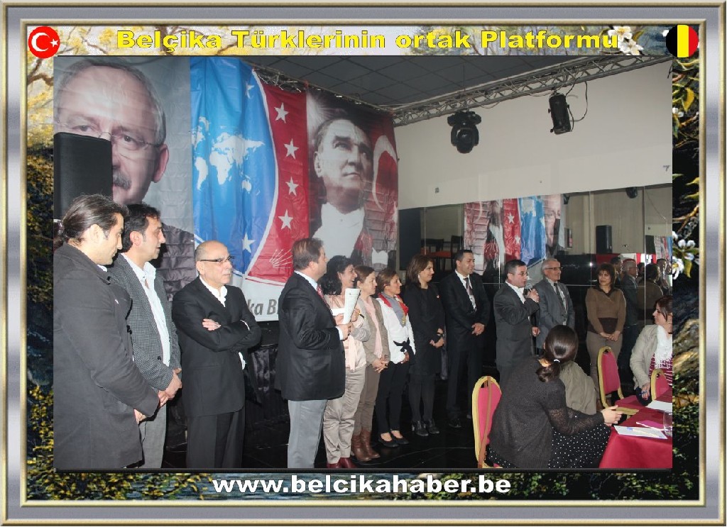 CHP BELÇİKA BİRLİĞİ KURULTAYI SONUÇLANDI ZEHRA ERYÖRÜK BAŞKAN SEÇİLDİ