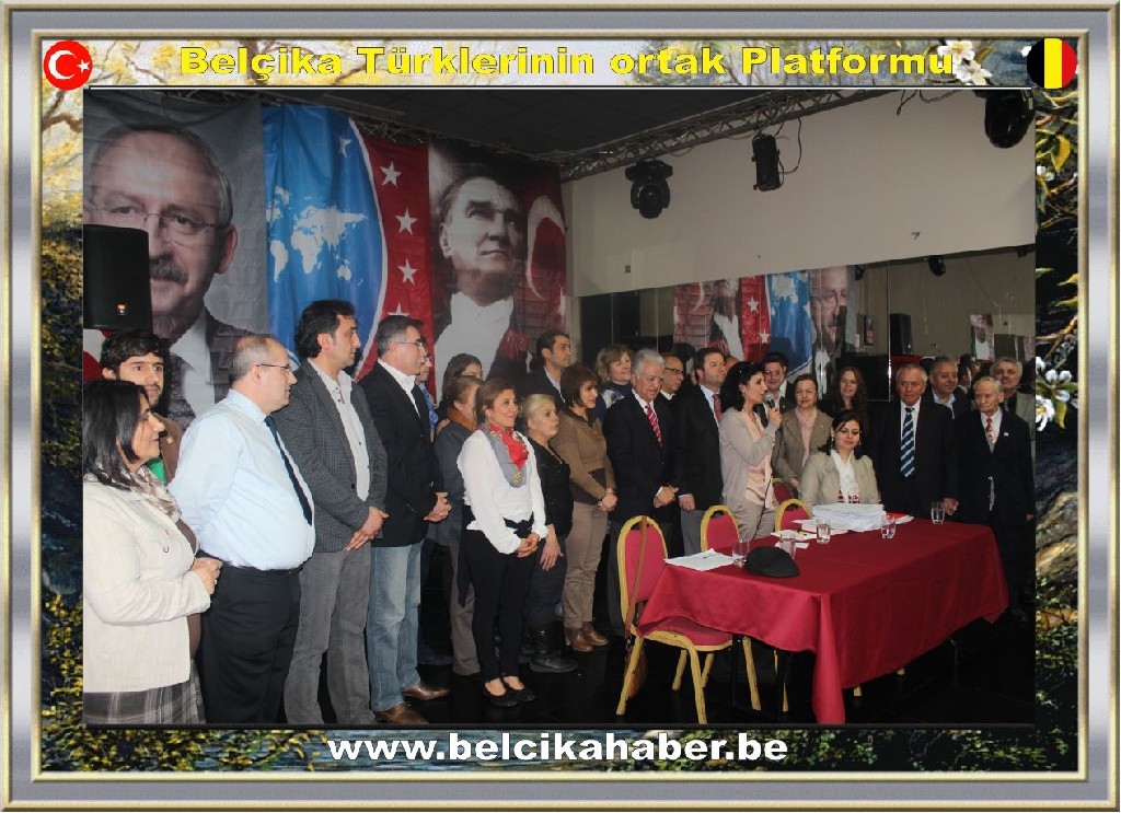 CHP BELÇİKA BİRLİĞİ KURULTAYI SONUÇLANDI ZEHRA ERYÖRÜK BAŞKAN SEÇİLDİ
