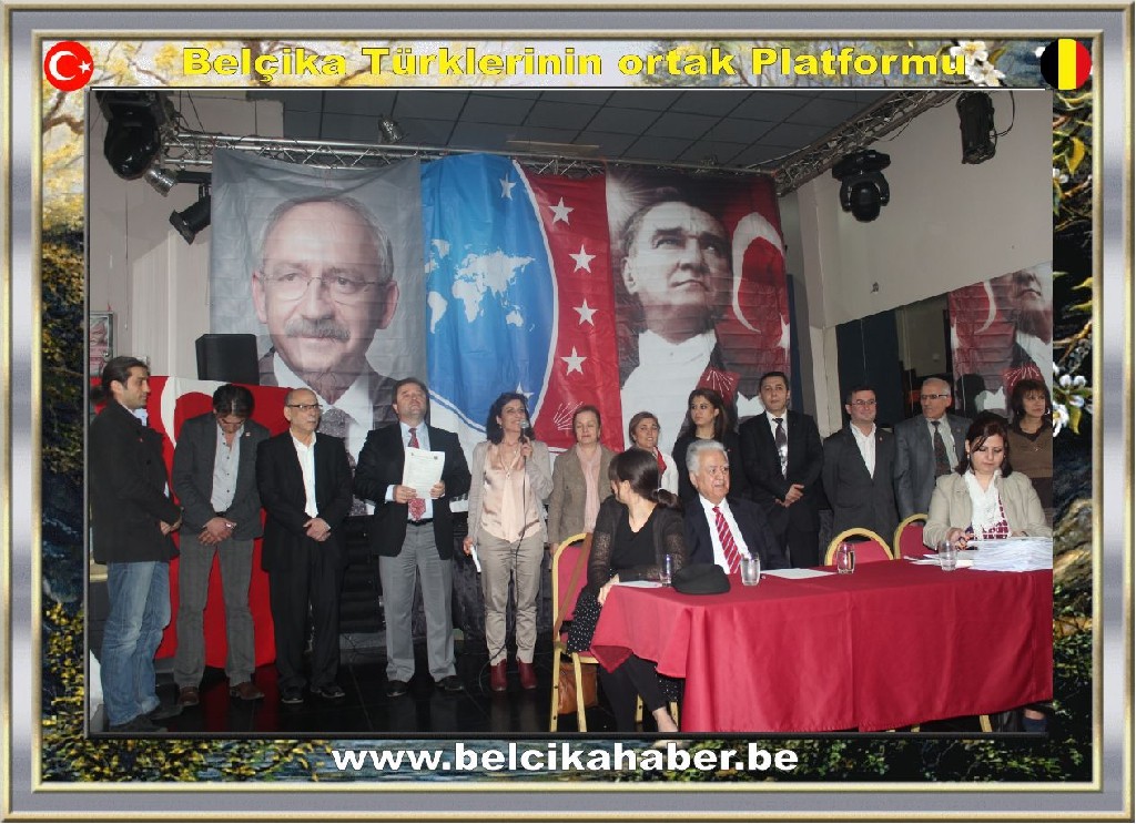CHP BELÇİKA BİRLİĞİ KURULTAYI SONUÇLANDI ZEHRA ERYÖRÜK BAŞKAN SEÇİLDİ