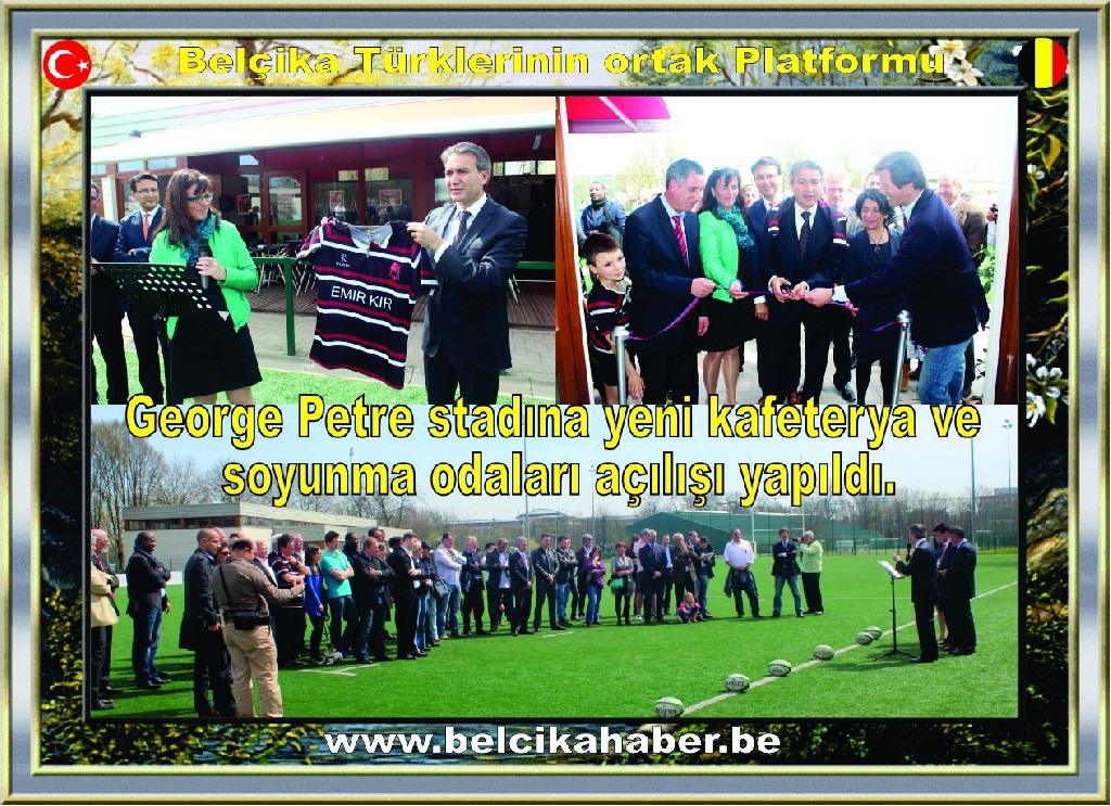 George Petre stadına yeni kafeterya ve soyunma odaları açılışı yapıldı