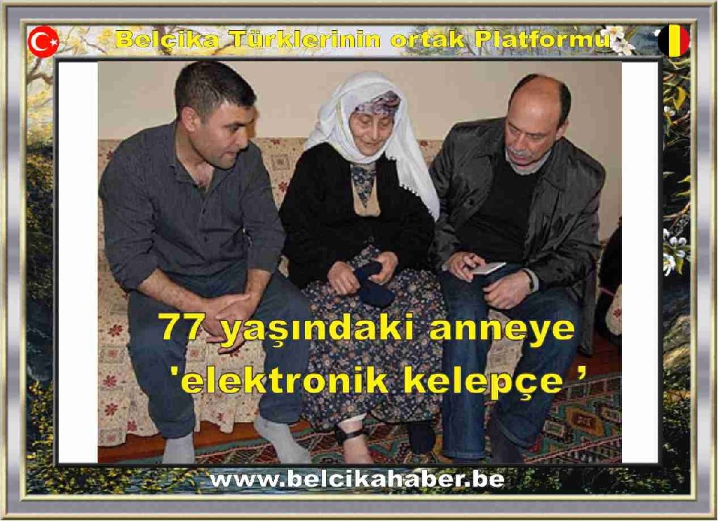 77 yaşındaki anneye 'elektronik kelepçe' 