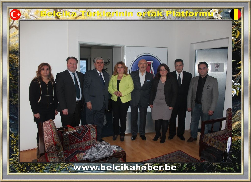 BELÇİKA VE AVRUPA GÜNDEMLERİNİ DEĞERLENDİRDİLER