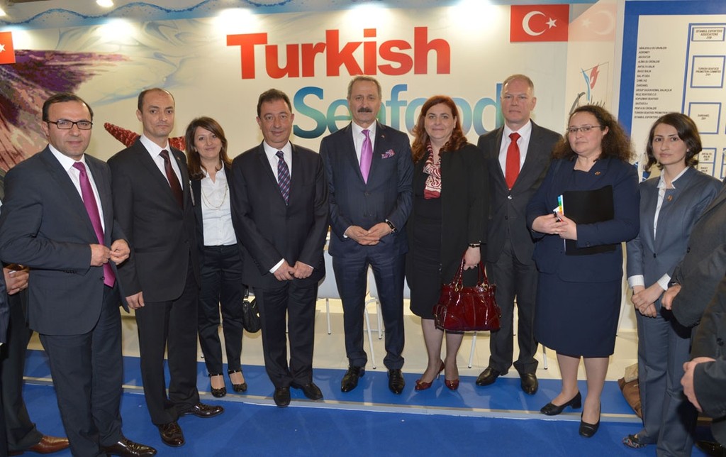 Brüksel 2013 Avrupa Su Ürünleri Fuarı Ekonomi Bakanı Zafer Çağlayan’ın katılımıyla açıldı