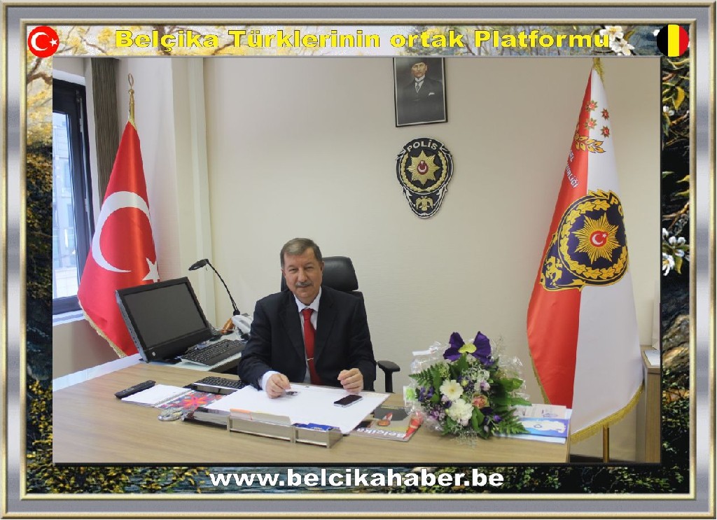 BELÇİKA HABER BE'DEN EMNİYET MÜŞAVİRİ'NE ZİYARET