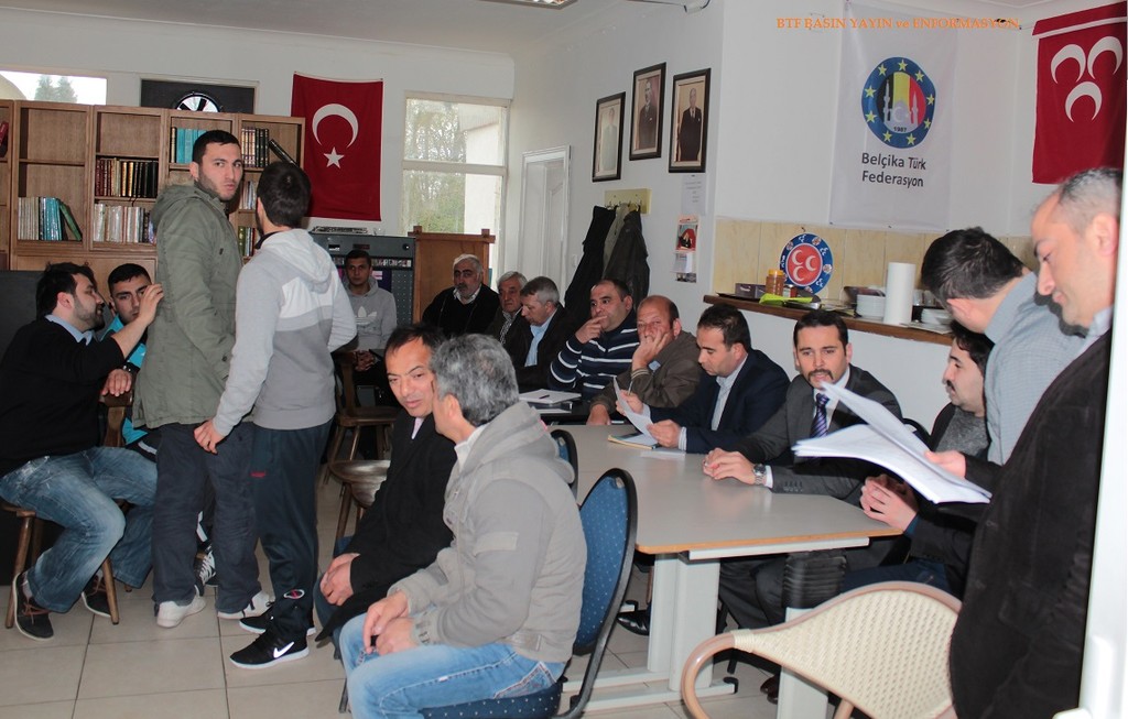  B.T.F. 'ye bağlı Winterslag Ülkü Ocağı 13.Olağanüstü kongresini yqptı 