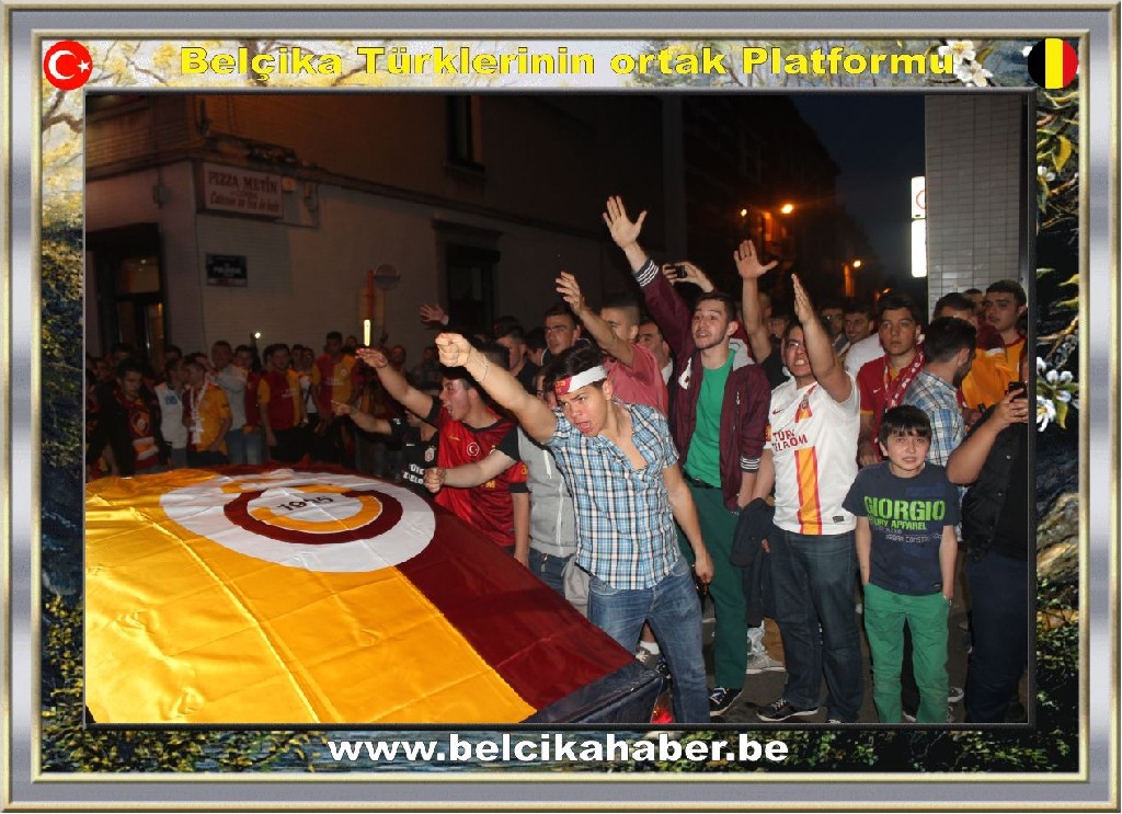 BELÇİKALI GALATASARAYLILAR BÜYÜK COŞKU YAŞADI VE YAŞATTI