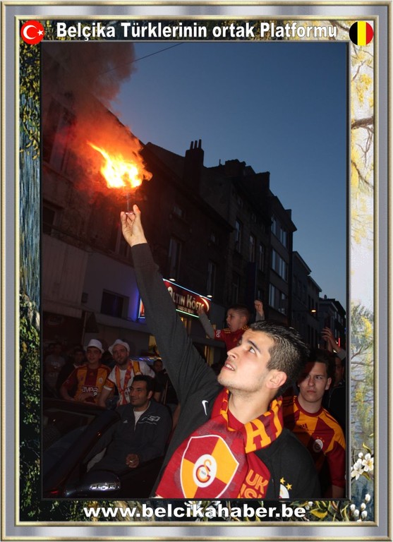 BELÇİKALI GALATASARAYLILAR BÜYÜK COŞKU YAŞADI VE YAŞATTI