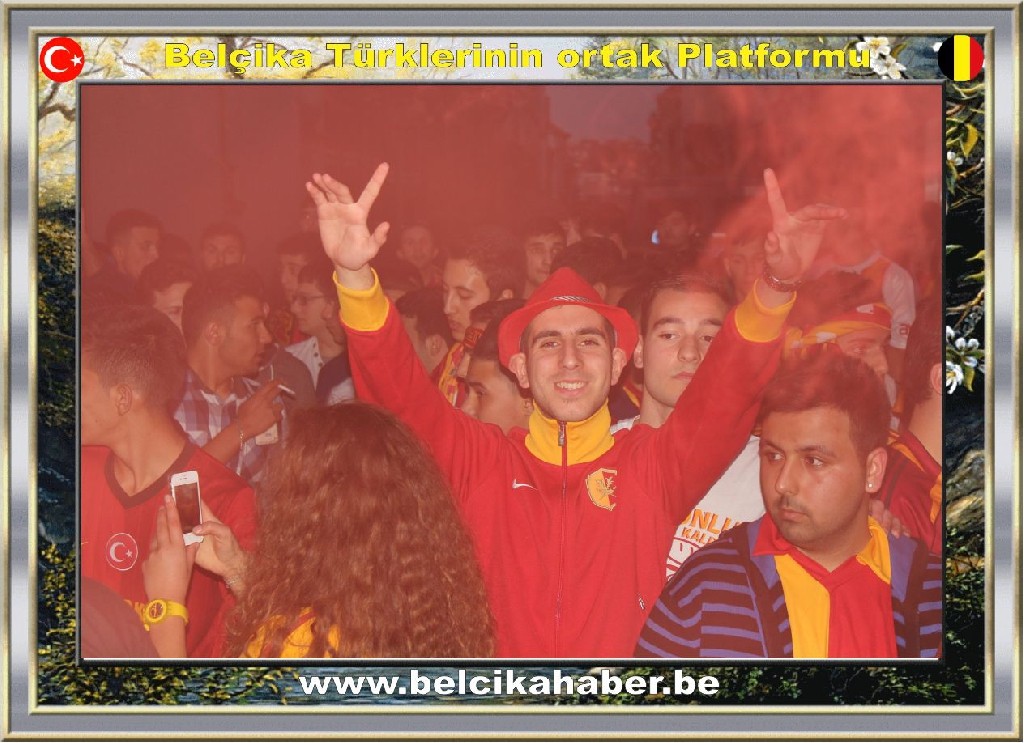 BELÇİKALI GALATASARAYLILAR BÜYÜK COŞKU YAŞADI VE YAŞATTI