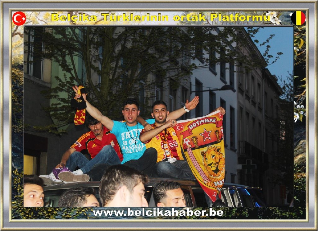 BELÇİKALI GALATASARAYLILAR BÜYÜK COŞKU YAŞADI VE YAŞATTI