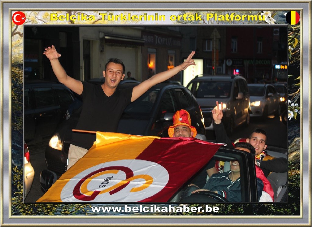 BELÇİKALI GALATASARAYLILAR BÜYÜK COŞKU YAŞADI VE YAŞATTI