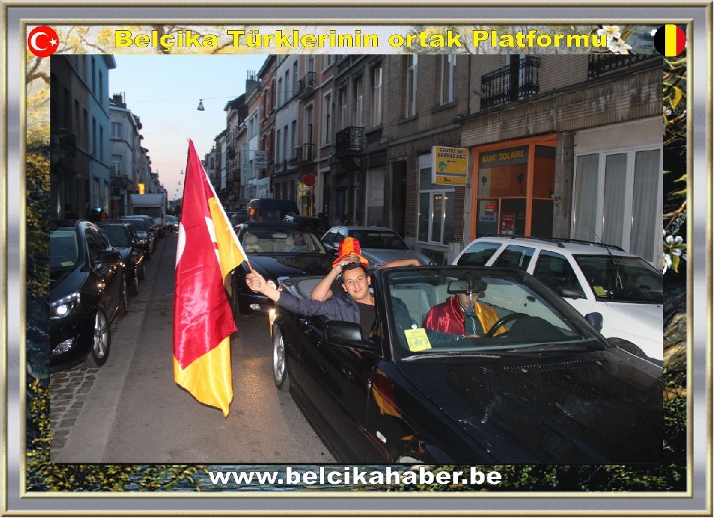 BELÇİKALI GALATASARAYLILAR BÜYÜK COŞKU YAŞADI VE YAŞATTI