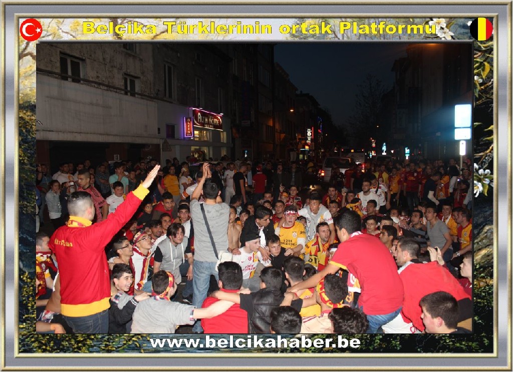 BELÇİKALI GALATASARAYLILAR BÜYÜK COŞKU YAŞADI VE YAŞATTI