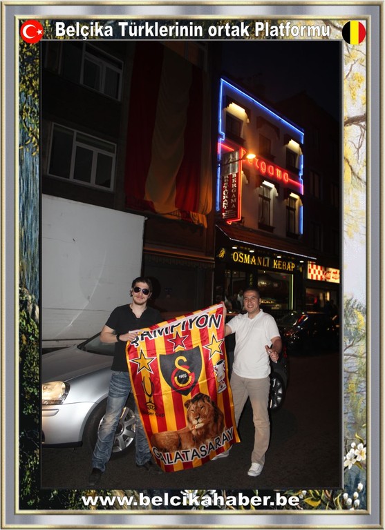 BELÇİKALI GALATASARAYLILAR BÜYÜK COŞKU YAŞADI VE YAŞATTI