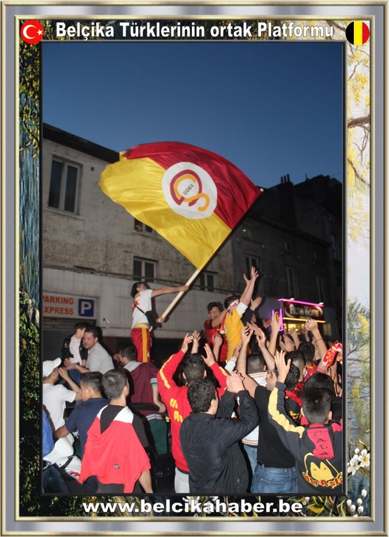 BELÇİKALI GALATASARAYLILAR BÜYÜK COŞKU YAŞADI VE YAŞATTI