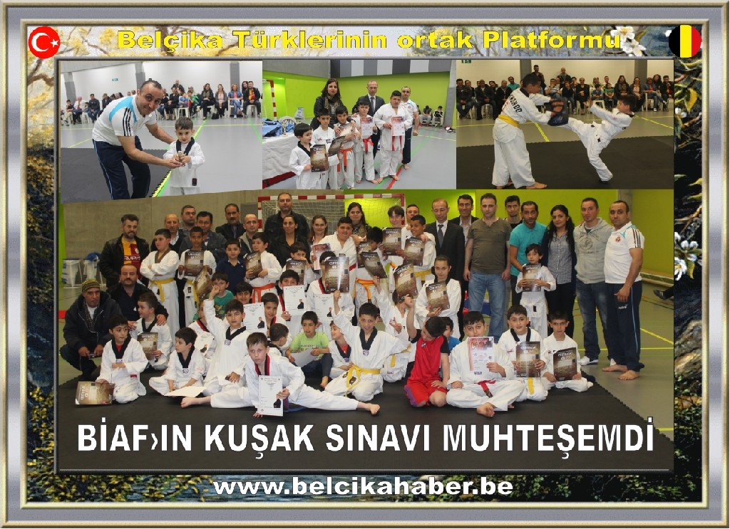 BİAF KUŞAK SINAVI BAŞARIYLA SONUÇLANDI