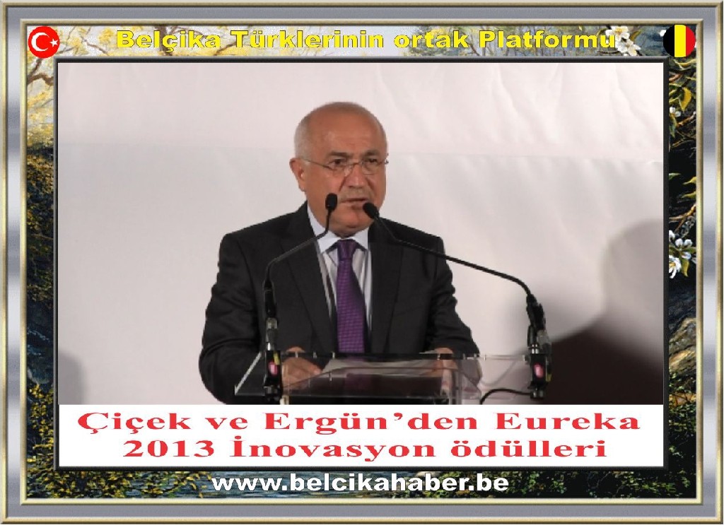 Çiçek ve Ergün'den Eureka 2013 İnovasyon Ödülleri