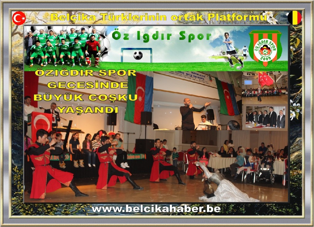 ÖZ IĞDIRSPOR YARARINA DAYANIŞMA GECESİNDE BÜYÜK  COŞKU VARDI