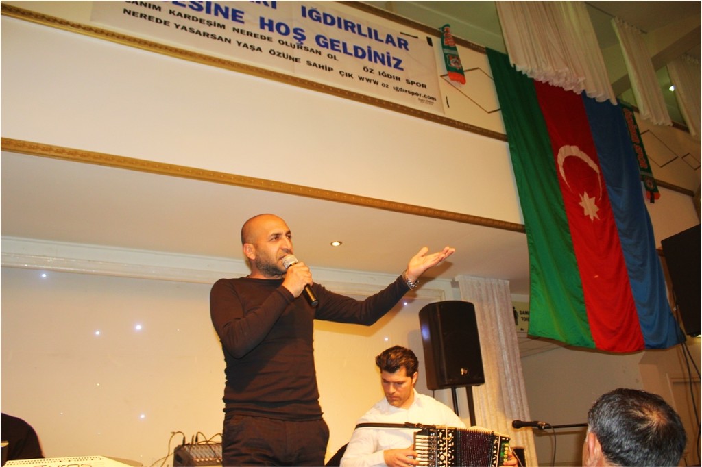 ÖZ IĞDIRSPOR YARARINA DAYANIŞMA GECESİNDE BÜYÜK COŞKU VARDI