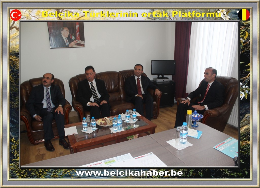 BOZDAĞ'DAN BELÇİKA TÜRK FEDERASYONU'NA ZİYARET