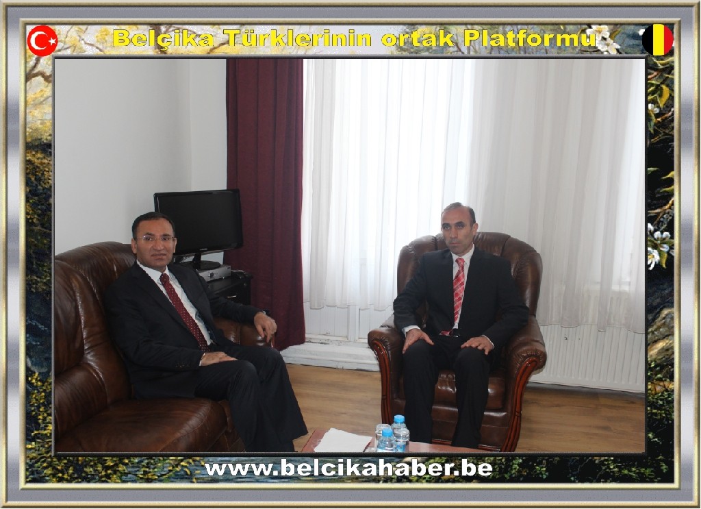 BOZDAĞ'DAN BELÇİKA TÜRK FEDERASYONU'NA ZİYARET