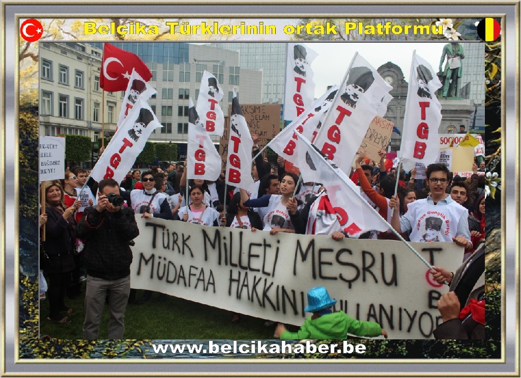 GEZİ PARKI OLAYLARI AVRUPA'NIN KALBİNDE DE PROTESTO EDİLDİ