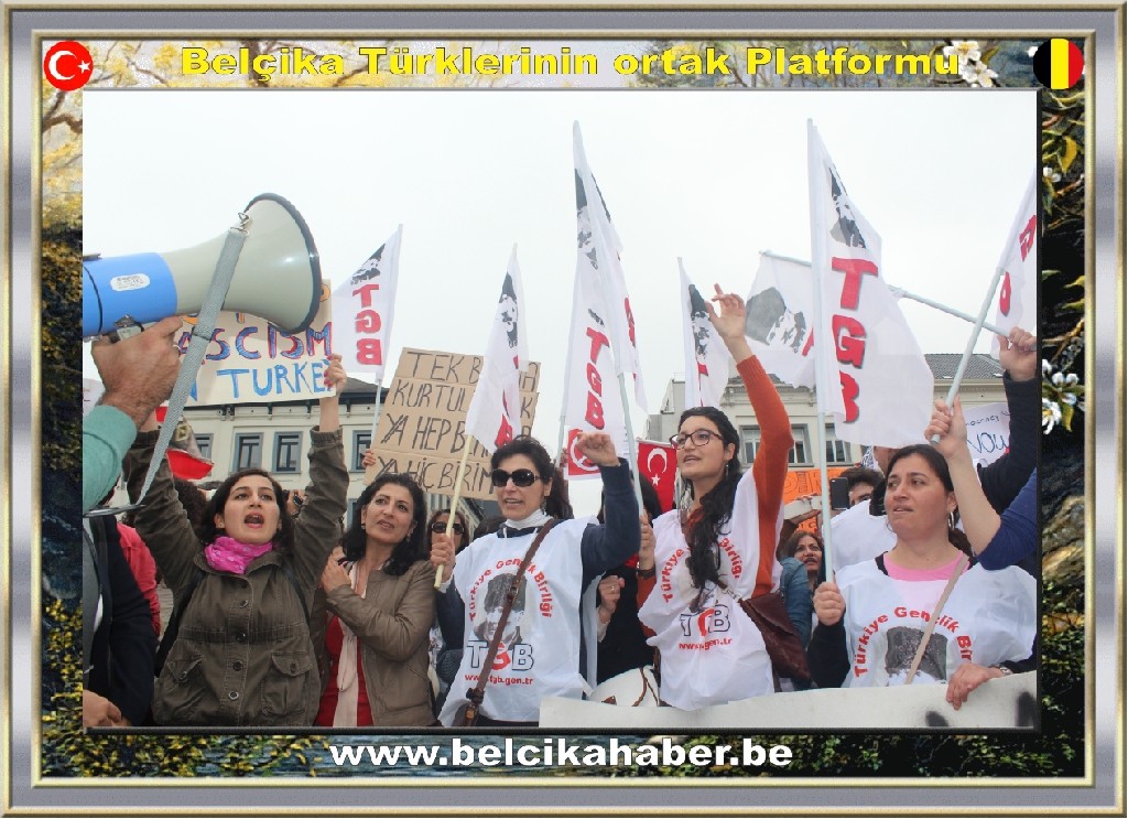 GEZİ PARKI OLAYLARI AVRUPA'NIN KALBİNDE DE PROTESTO EDİLDİ
