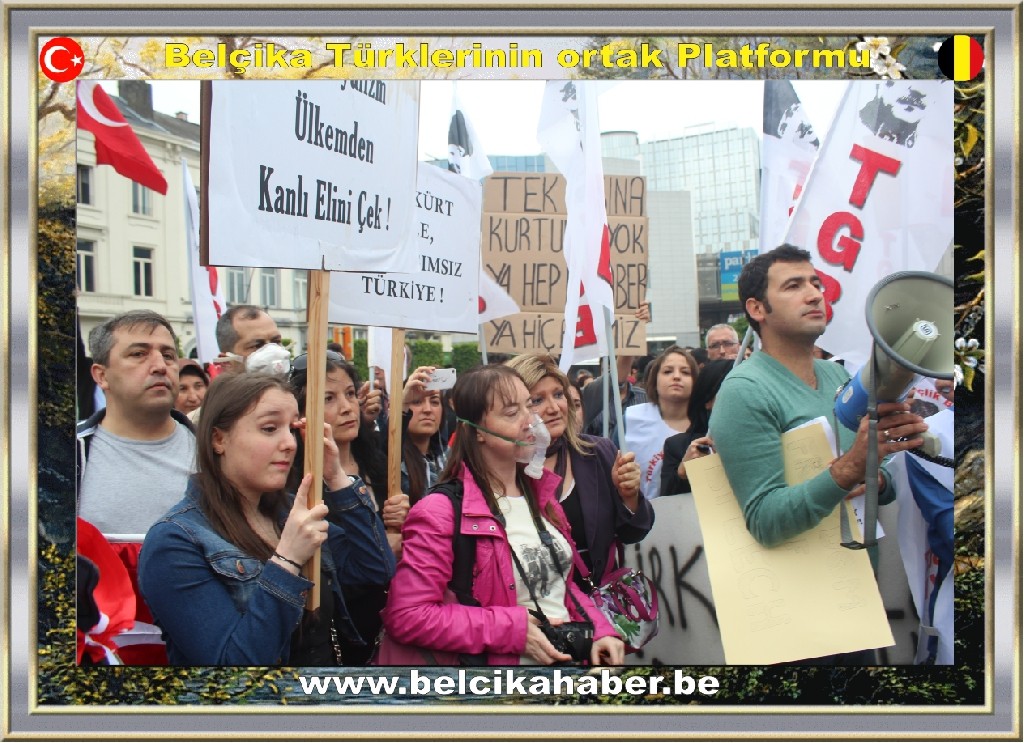 GEZİ PARKI OLAYLARI AVRUPA'NIN KALBİNDE DE PROTESTO EDİLDİ