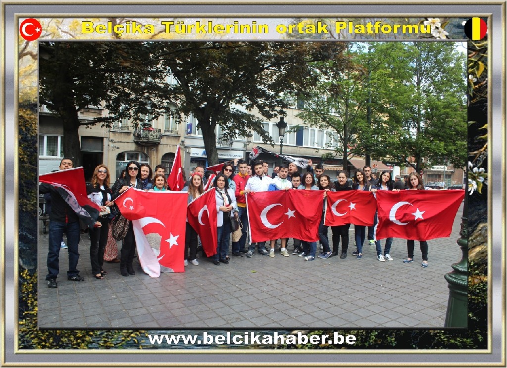 GEZİ PARKI OLAYLARI AVRUPA'NIN KALBİNDE DE PROTESTO EDİLDİ
