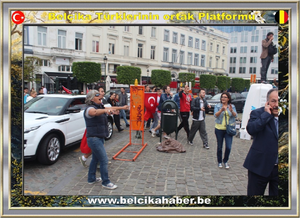 GEZİ PARKI OLAYLARI AVRUPA'NIN KALBİNDE DE PROTESTO EDİLDİ