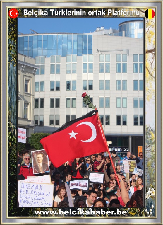 BRÜKSEL'DEKİ 'GEZİ PARKI OTURMA EYLEMİ'NE AB'Lİ VEKİLLERDE DESTEK VERDİ