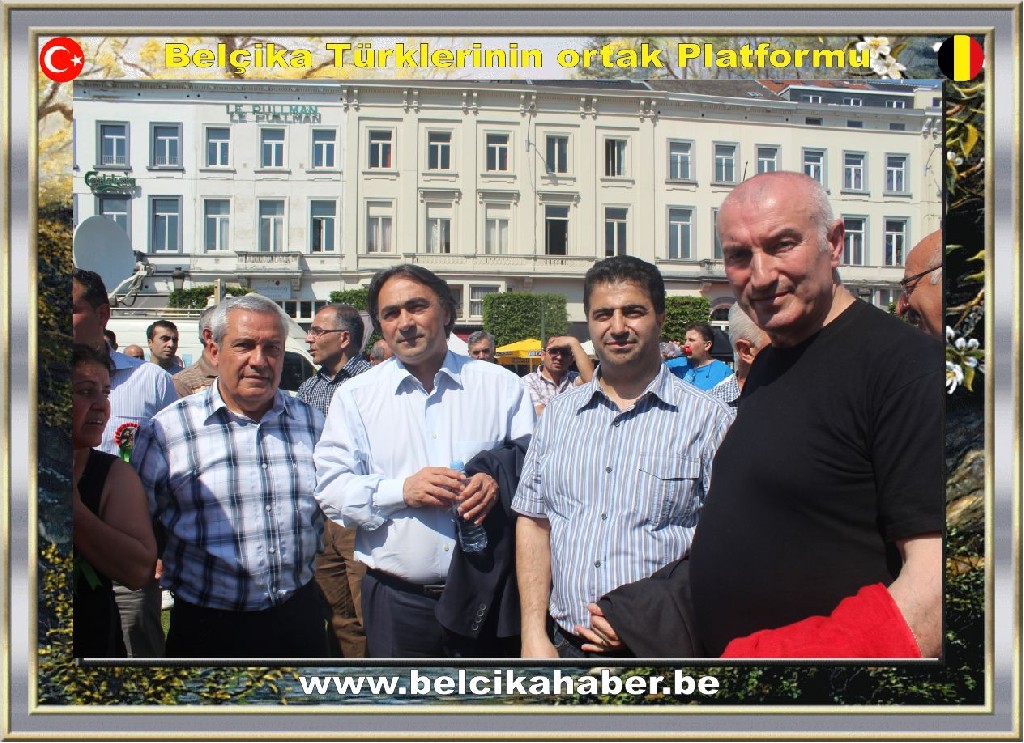 ALEVİLER BRÜKSEL'DEN TAKSİME HALAYLARLA DESTEK VERDİLER