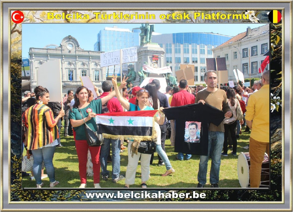 ALEVİLER BRÜKSEL'DEN TAKSİME HALAYLARLA DESTEK VERDİLER