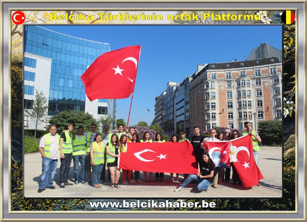TGB BELÇİKA SHUMAN'DAN TAKSİM'E DESTEK VERDİ