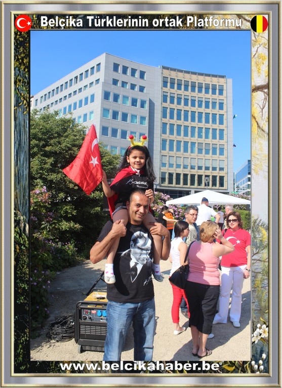 TGB BELÇİKA SHUMAN'DAN TAKSİM'E DESTEK VERDİ