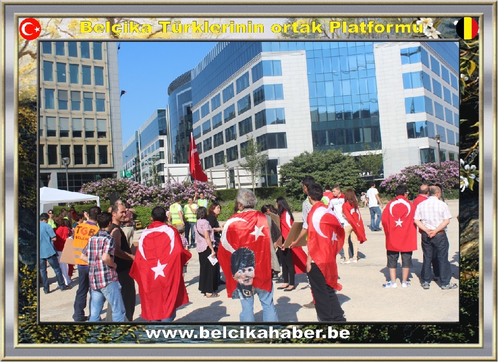 TGB BELÇİKA SHUMAN'DAN TAKSİM'E DESTEK VERDİ