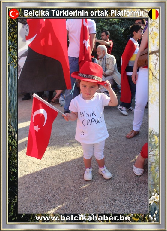 TGB BELÇİKA SHUMAN'DAN TAKSİM'E DESTEK VERDİ