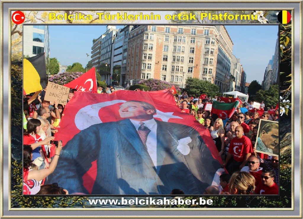 TGB BELÇİKA SHUMAN'DAN TAKSİM'E DESTEK VERDİ