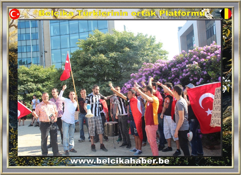 TGB BELÇİKA SHUMAN'DAN TAKSİM'E DESTEK VERDİ