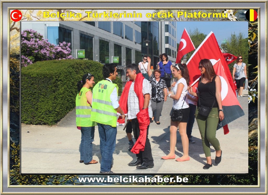 TGB BELÇİKA SHUMAN'DAN TAKSİM'E DESTEK VERDİ